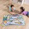 Melissa & Doug Race Track Floor Puzzle & Play Set 31009 - alternate 5